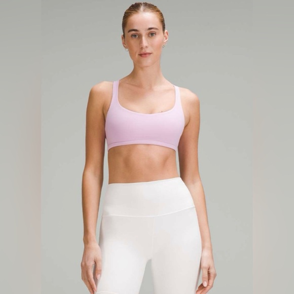 Lululemon Light Pink Free to Be Sport Bra - Picture 1 of 9